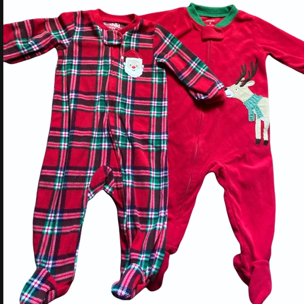 Child of Mine/Carter’s Soft Fleece Christmas PJs